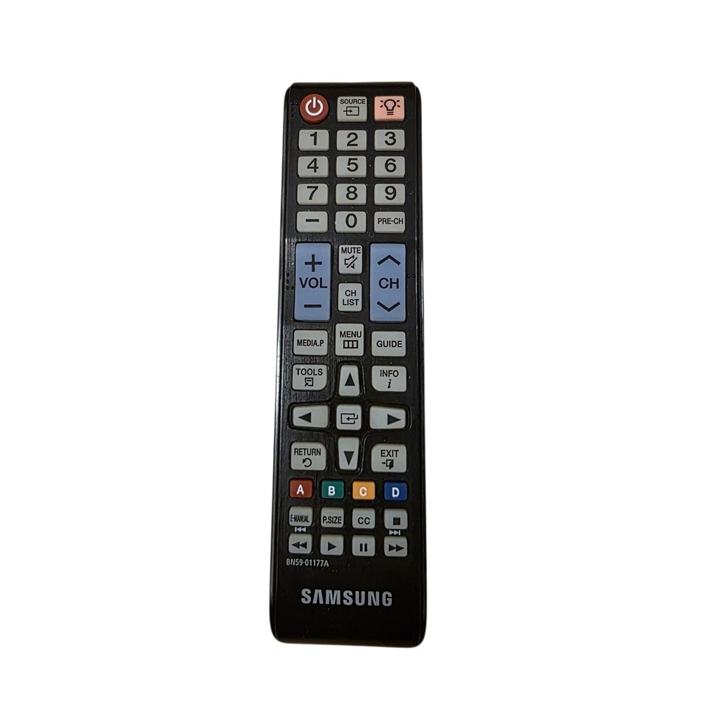 Genuine Samsung Black Multicolor AA59-00600A TV Remote Control